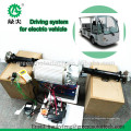 Kit de conducción de motor eléctrico 7.5kw con motor de CA para autobuses de turismo